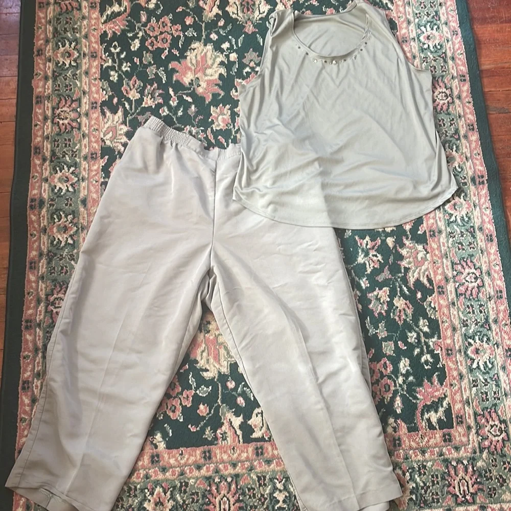 2 PC Sage Green Matching set